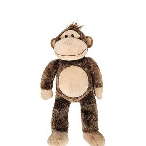 Build A Bear Stuffed Monkey 2011 Brown Jungle Plush Toy 18 In